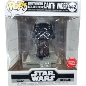 Funko Pop! Star Wars Deluxe Bounty Hunters Collection Darth Vader #442 G…
